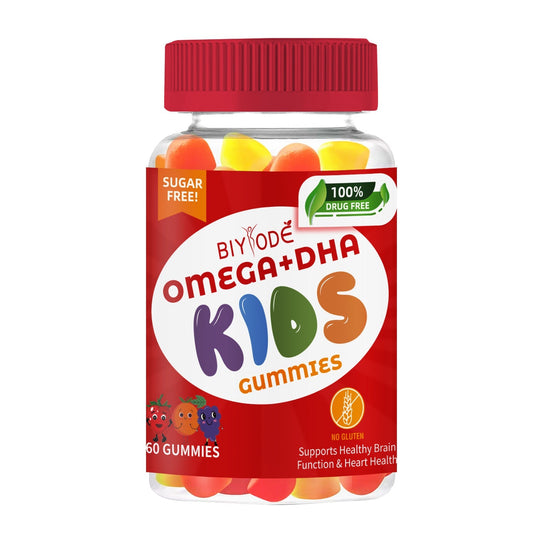 Biyode -Kids Omega Gummy: A Premium Health Supplement for Brain, Heart, Eye Development