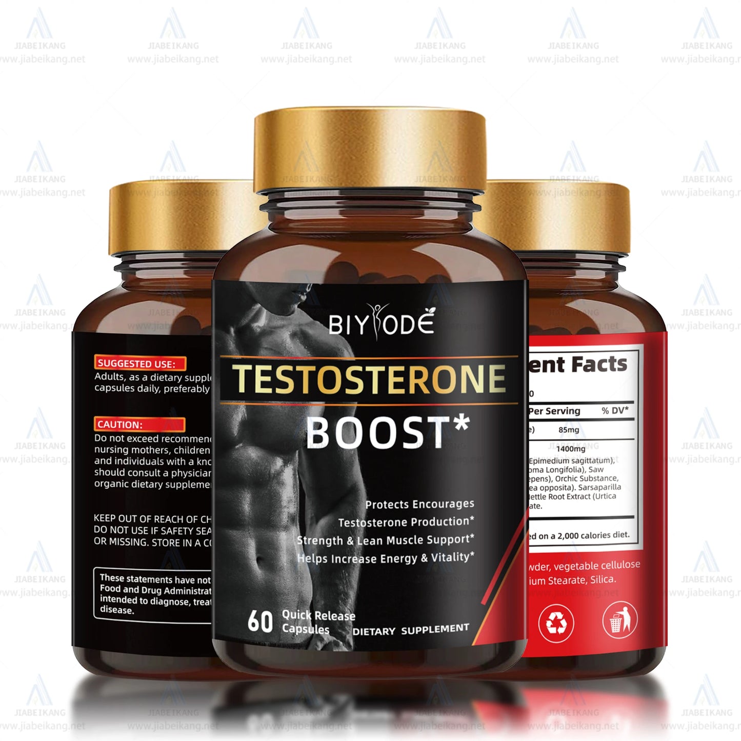 Testosterone booster hot pick male enhancement product power muscle support healthcare supplement tablets capsules