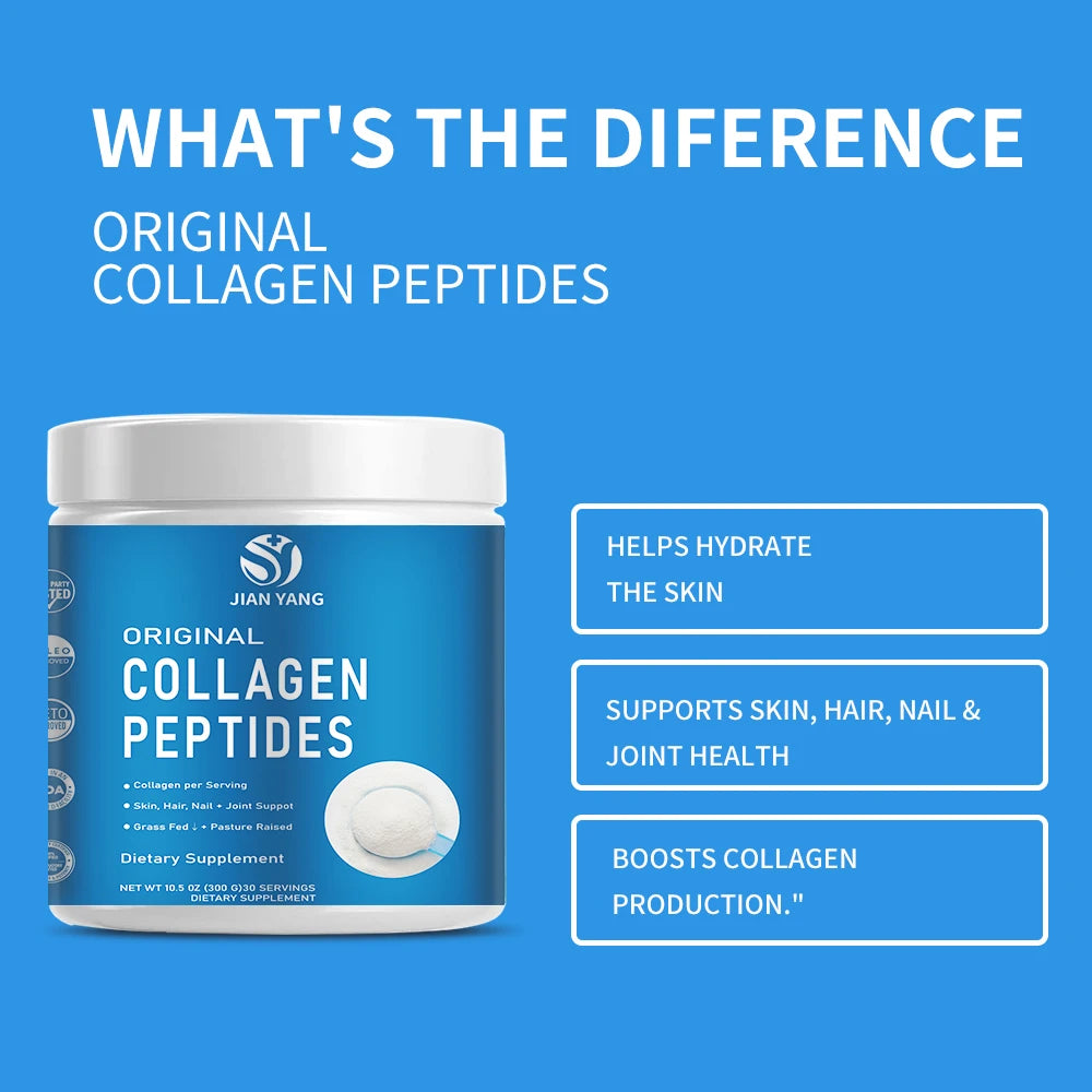 custom logo label supplement manufacturer multi collagen peptides powder