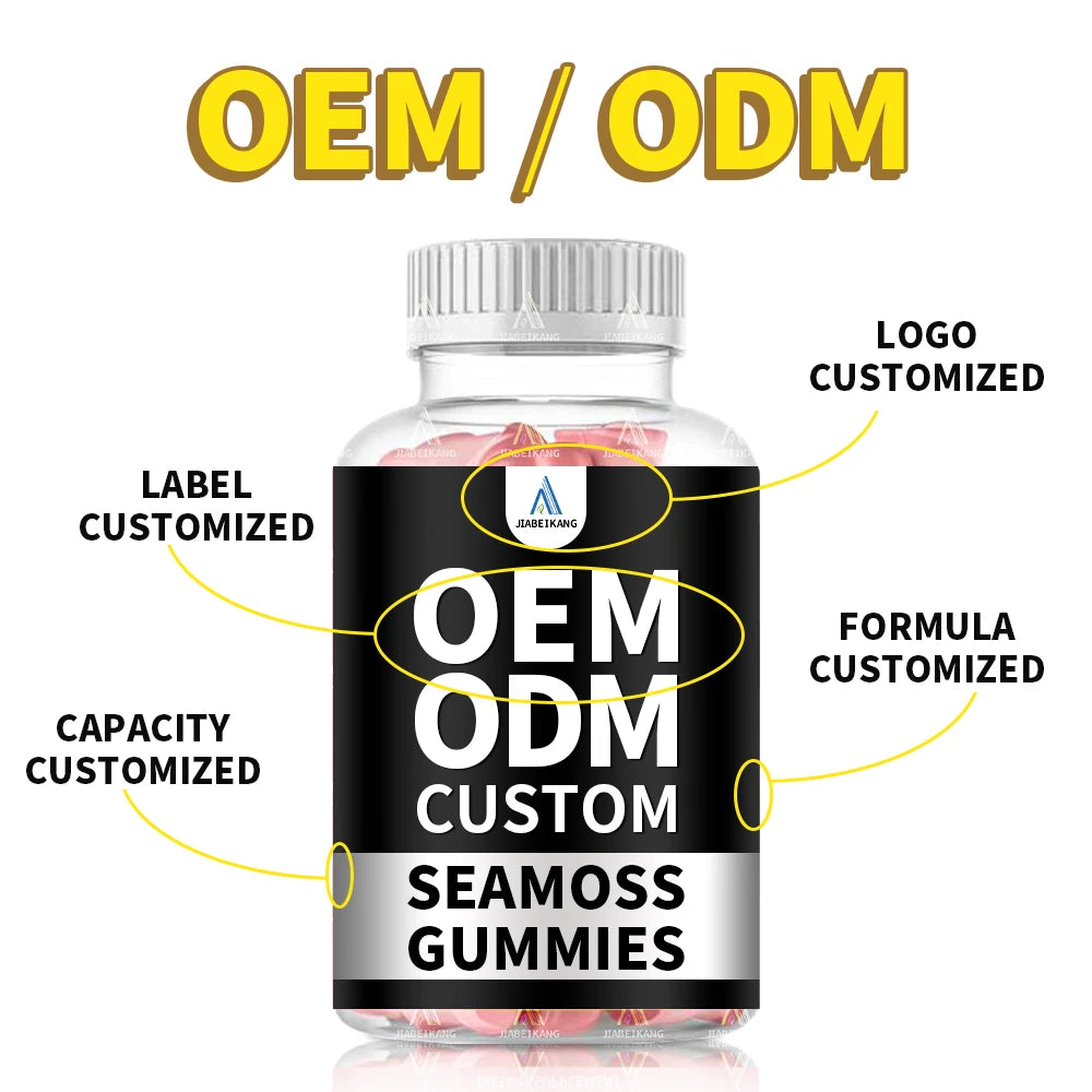 OEM Unique Design Healthcare Supplements Sea Moss Gummies