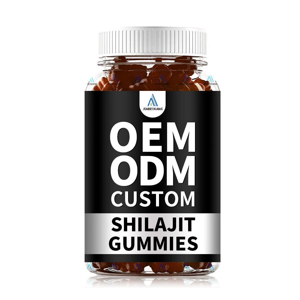 OEM ODM Custom Shilajit Gummies Wholesale Himalayan Shilajit Gummy Gold Natural Shilajit