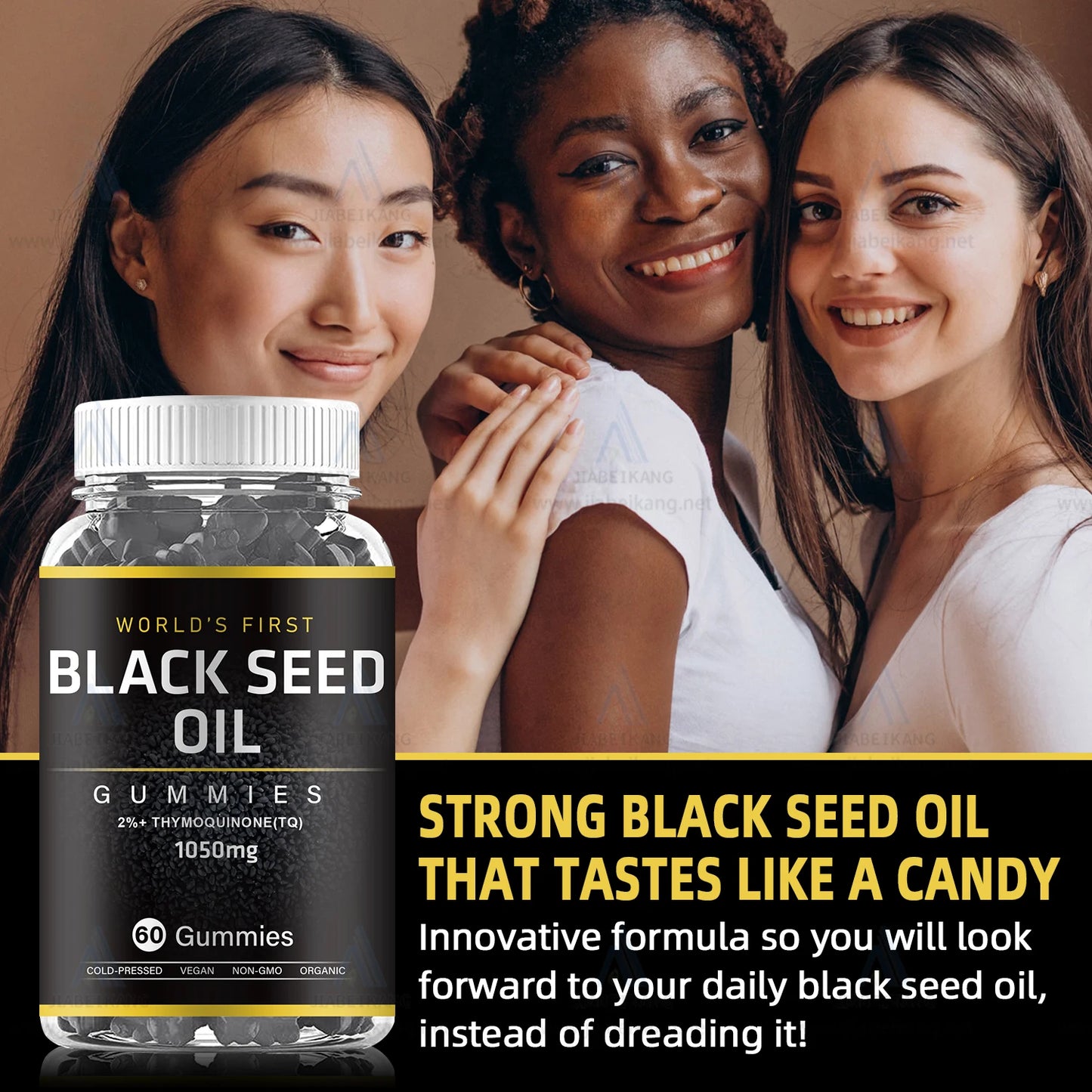 Black Seed Cold Pressed Extra Virgin Oil | All Natural Organic Oil to Boost Immune System Improve Hair Growth Skin Tone
