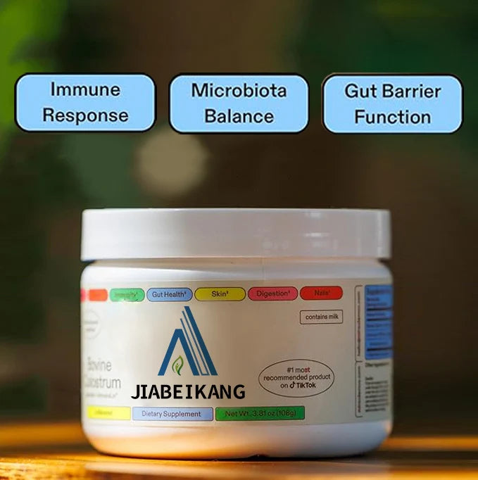 custom OEM ODM private label gut health bovine colostrum supplement powder