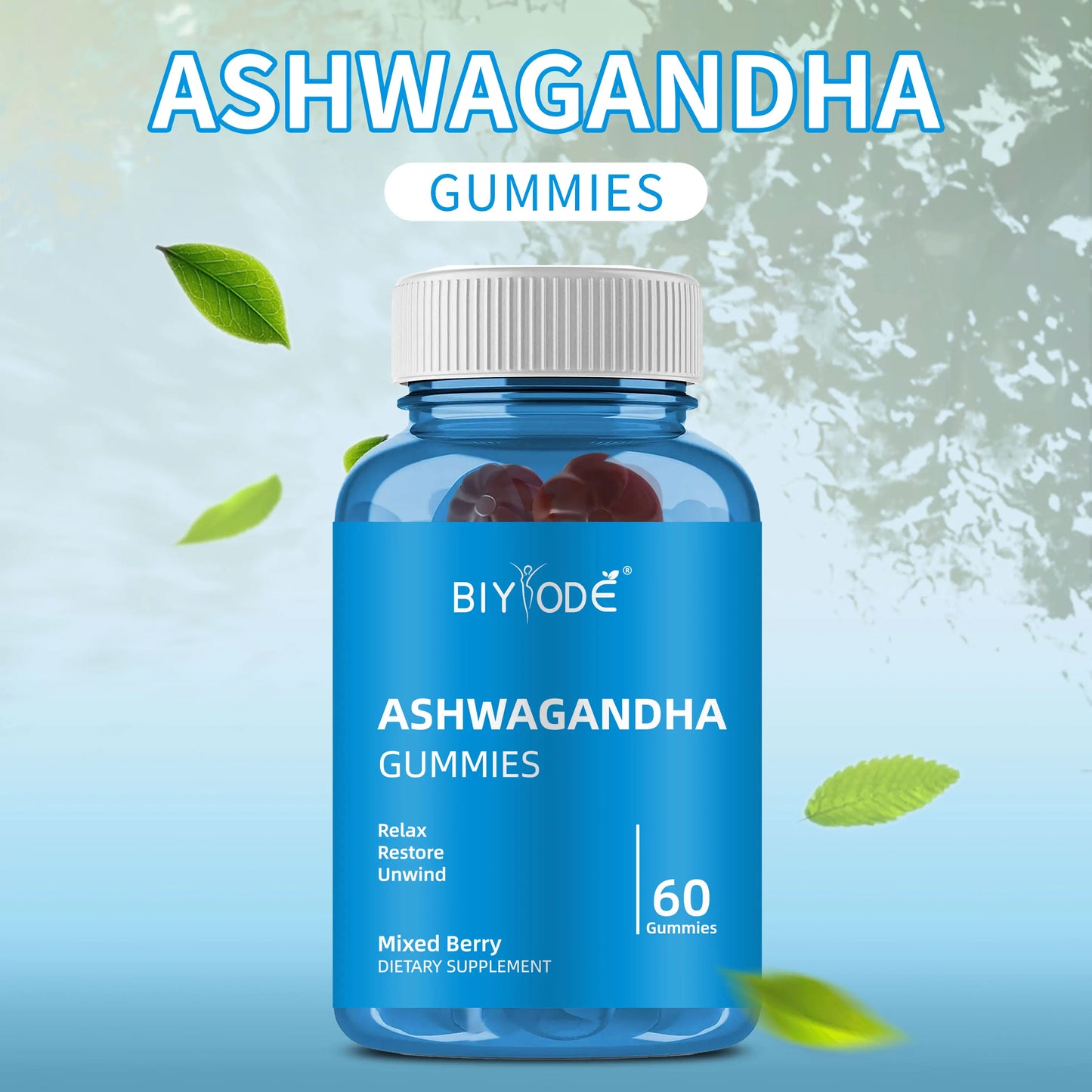 OEM ODM custom private label supplement manufacturer ashwagandha gummies