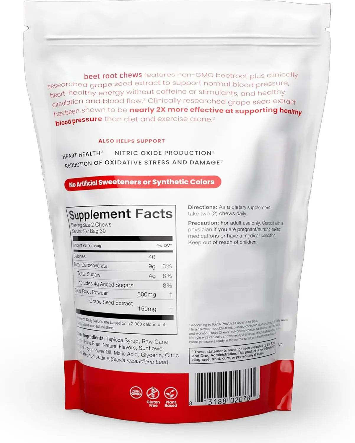 OEM ODM custom beet root extract chew gummies