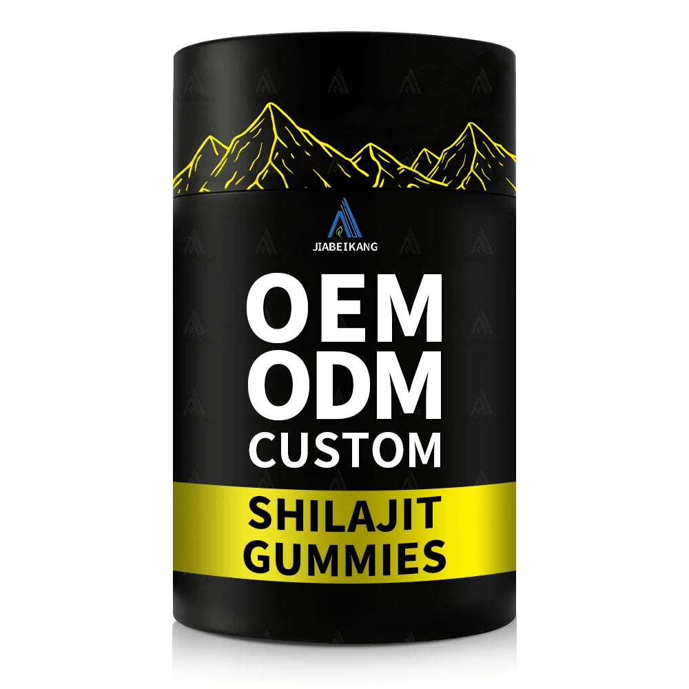 OEM ODM Custom Shilajit Gummies Original Natural Himalayan Shilajit Gummy Gold Herbal Supplements