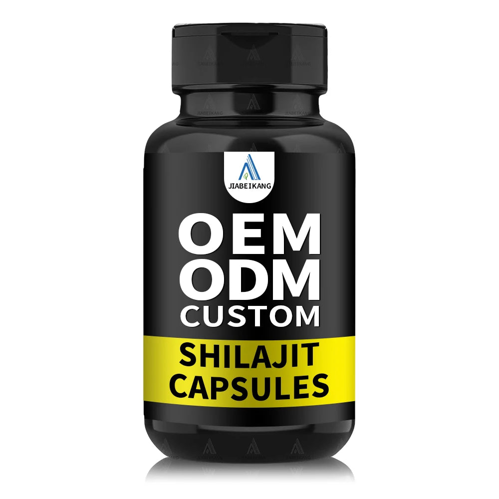OEM ODM Custom Private Label Supplement Manufacturer Shilajit Capsules Wholesale Himalayan Shilajit Pills