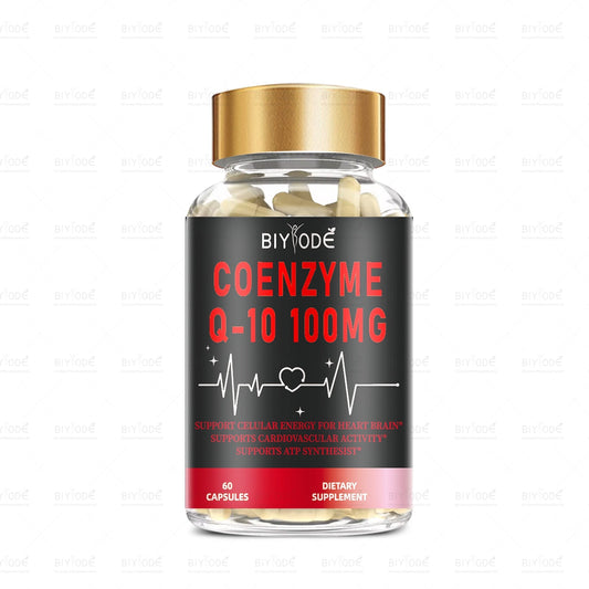Biyode-Coenzyme Q10 Capsules: Natural Support for Heart, Energy, and Immunity