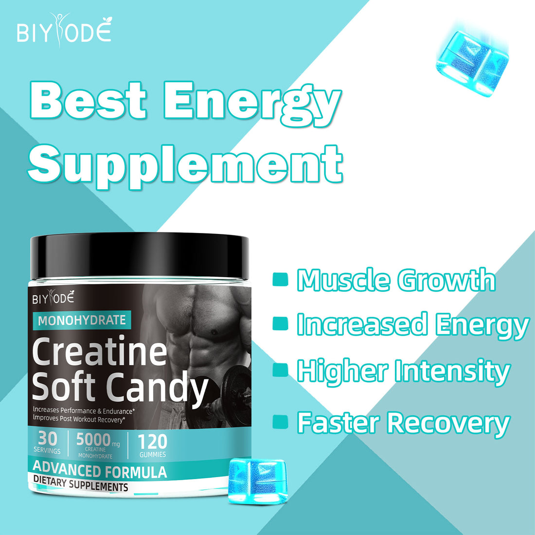 Biyode- creatine gummies