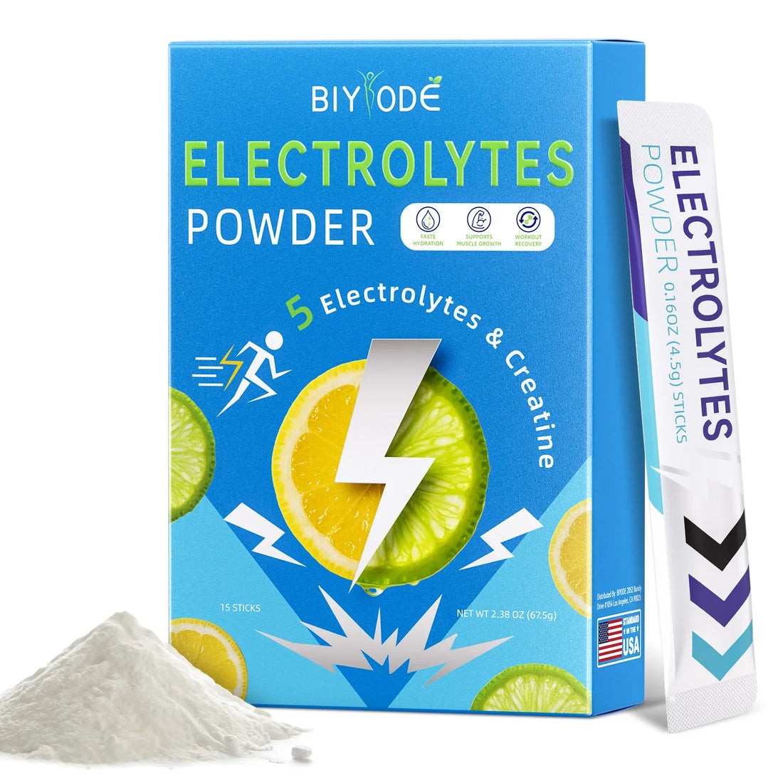 Hydration Isn’t Optional — It’s Essential Discover BIYODE Electrolyte Hydration Powder for Daily Performance & Active Living