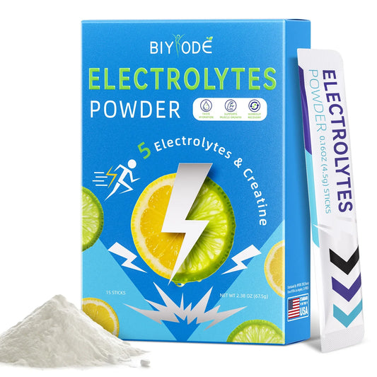 Hydration Isn’t Optional — It’s Essential Discover BIYODE Electrolyte Hydration Powder for Daily Performance & Active Living