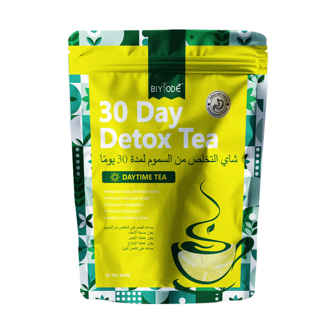 Your Daily Herbal Reset Starts Here — BIYODE Detox Tea Bag