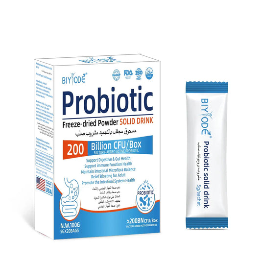 The Advanced Herbal Supplement for Gut Health & Immunity-BIYODE Probiotic Freeze Dried Powder