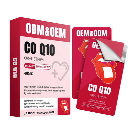 Heart and Cellular Energy Support Made Effortless-CoQ10 Oral Strips