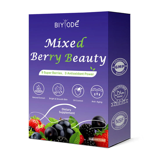 The Daily Antioxidant Beauty Nutrition Americans Are Adding to Their Routine-Mixed Berry Beauty Drink