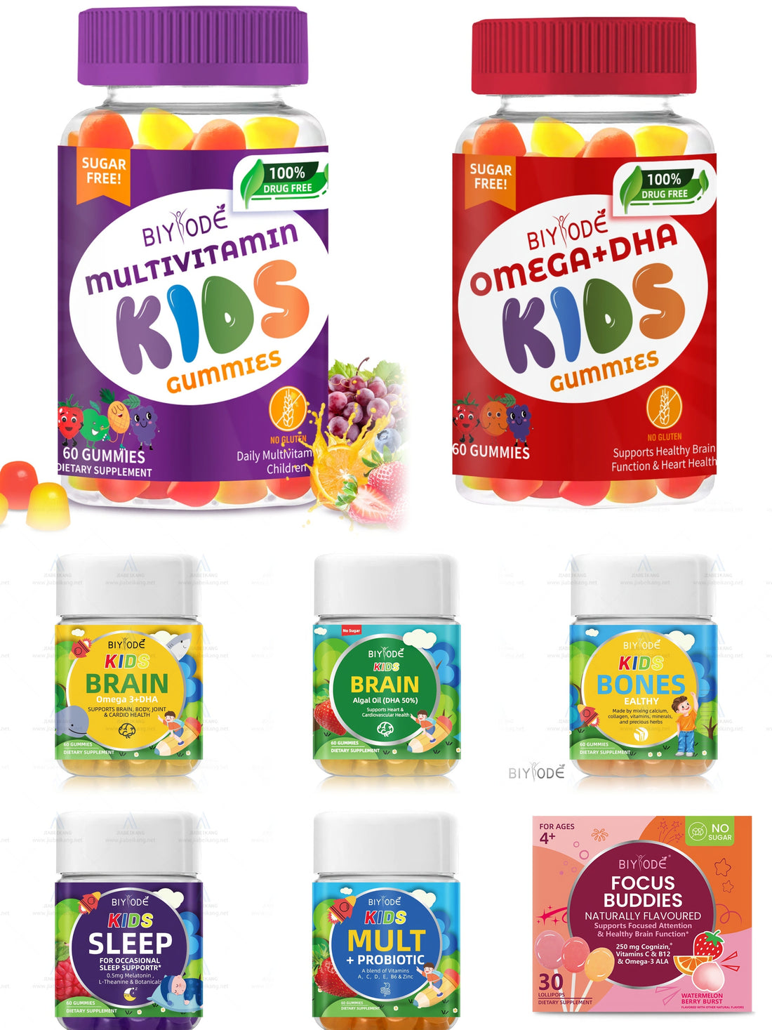 Biyode-Kids series supplements