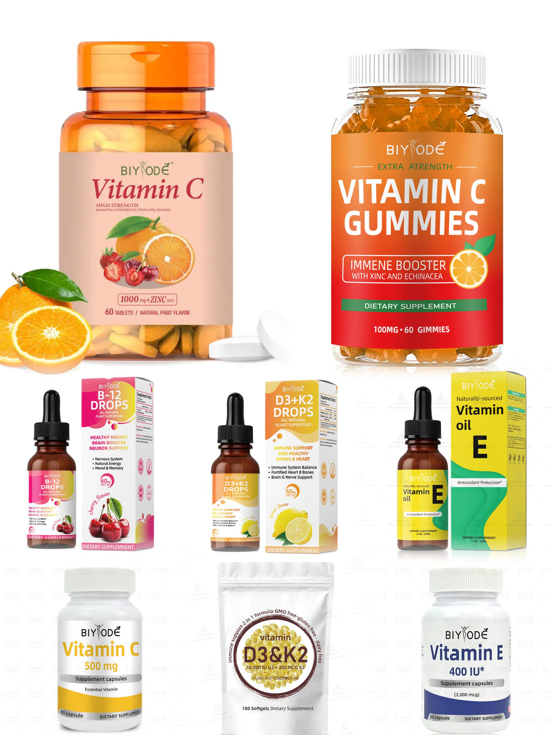 Biyode-Vitamins series supplements