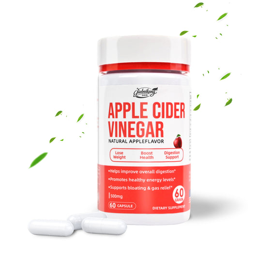 Jiabeikang Factory OEM ODM Custom Ready Stock Herbal Supplement Support Weight Management Apple Cider Vinegar Capsules