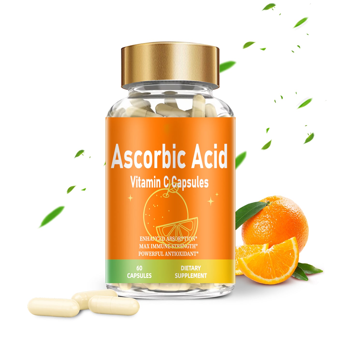 effective formula ready stock fast shipping wholesale vitamins and supplements ascorbic acid vitamin c halal capsules