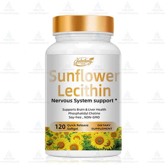 Healthcare nutrition lecithin sunflower lecithin softgel capsule private label
