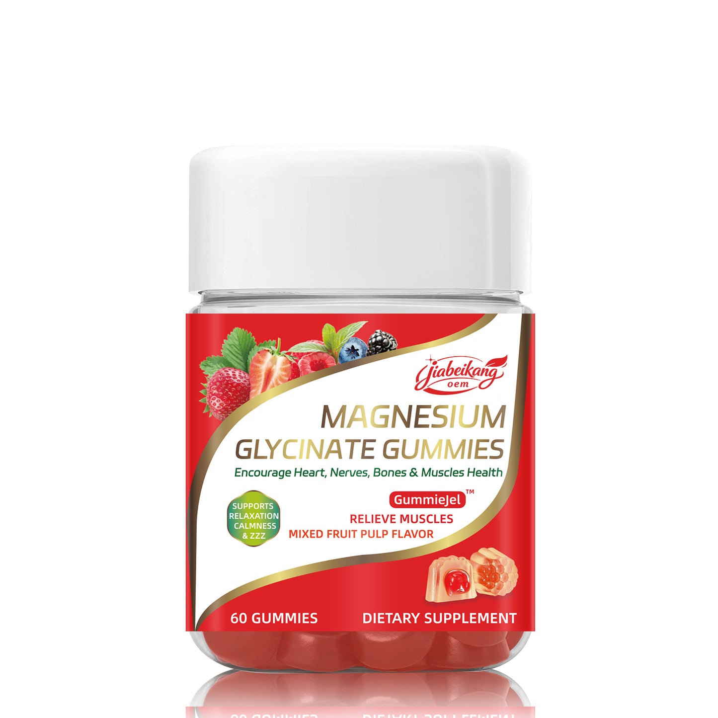 Magnesium glycinate supplement wholesale stress relief sleep help gummies