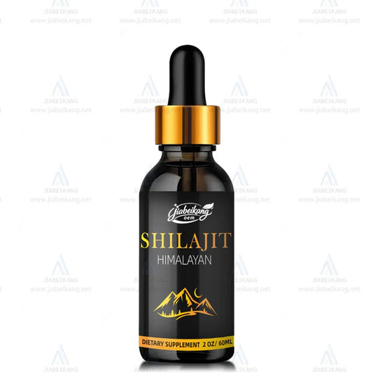 GMP factory wholesale custom oem himalayan shilajit liquid dry drop