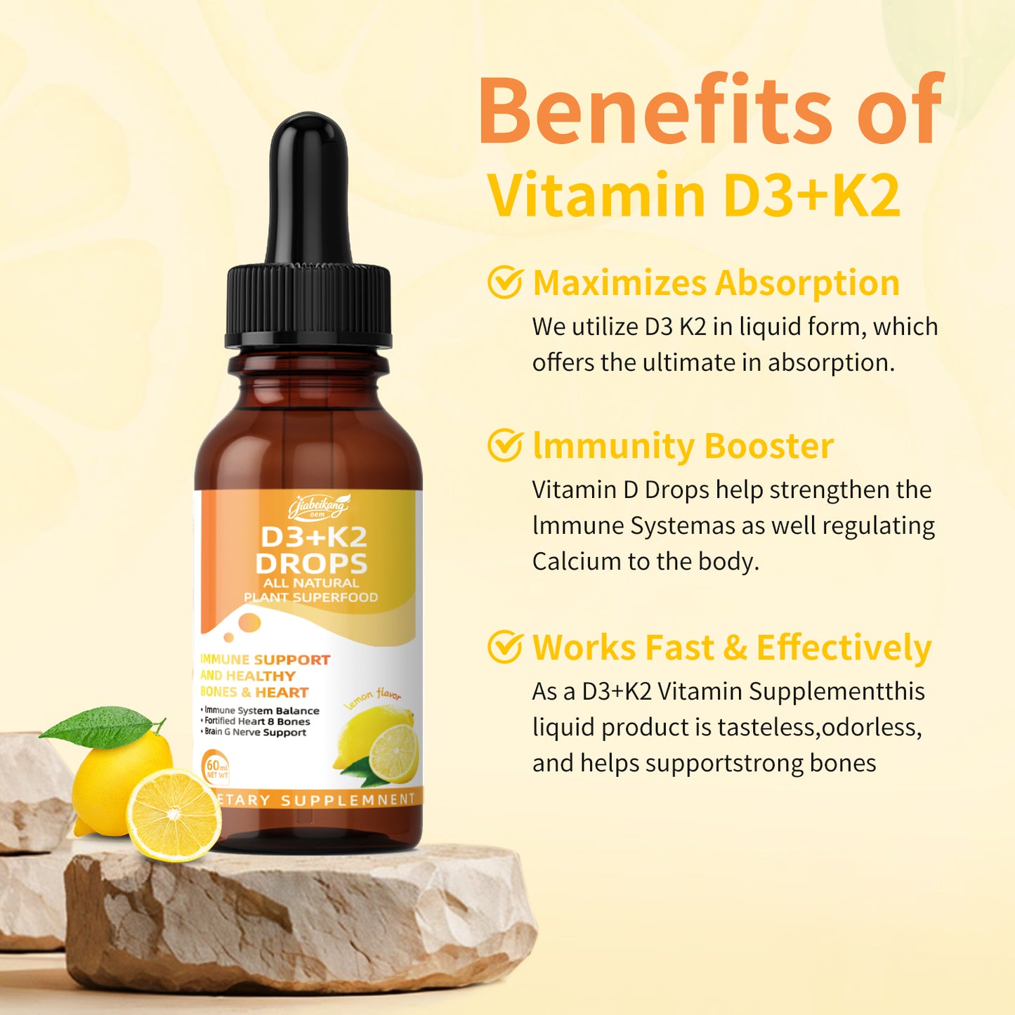 vitamin d3 k2 and supplement wholesale immune system support multi vitamin liquid drops