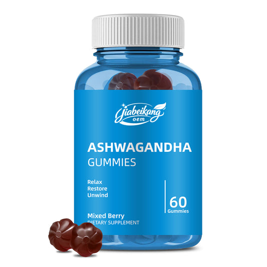 OEM ODM custom private label supplement manufacturer ashwagandha gummies