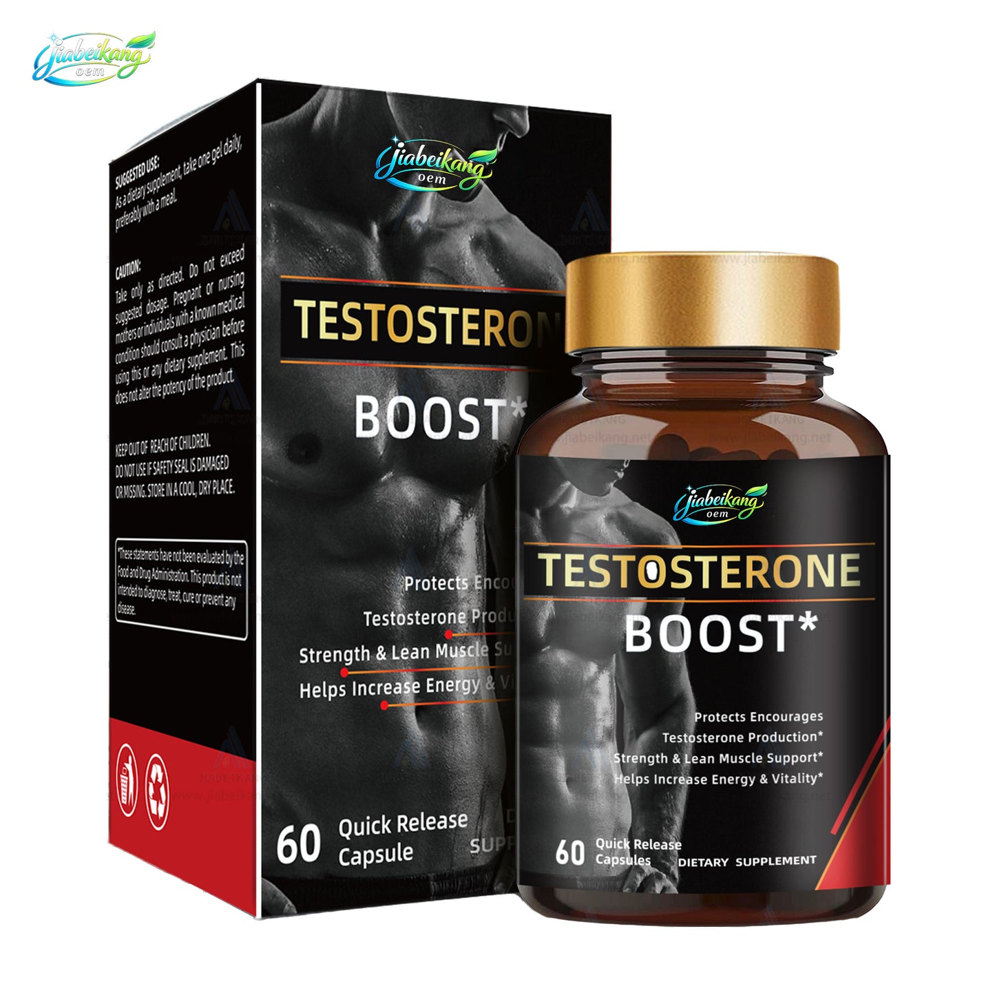 Testosterone booster hot pick male enhancement product power muscle support healthcare supplement tablets capsules