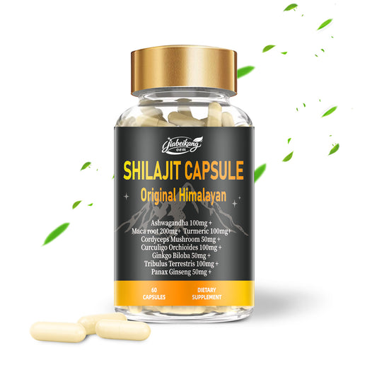 OEM ODM custom private label supplement manufacturer herbal supplement shilajit capsules