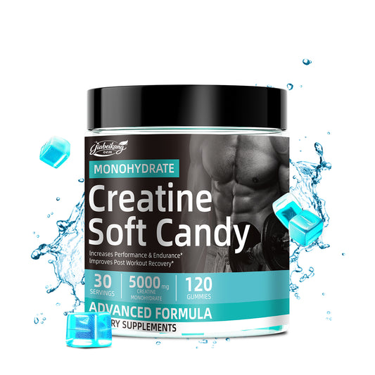 Creatine monohydrate pre workout supplement energy booster wholesale creatine soft candy gummies
