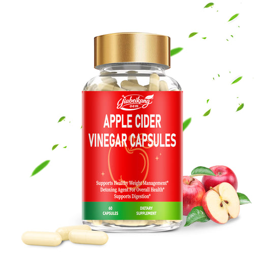 Jiabeikang Factory OEM ODM Custom Ready Stock Wholesale Rich In Vitamin Minerals Apple Cider Vinegar Capsules
