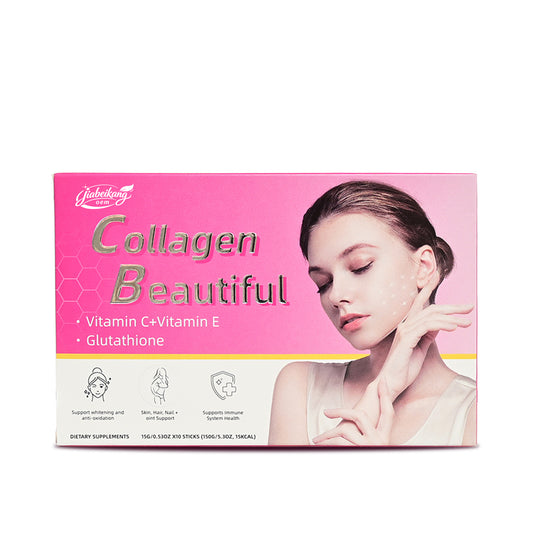 Custom oem odm private label collagen + vitamins + glutathione beauty supplement skin whitening collagen jelly