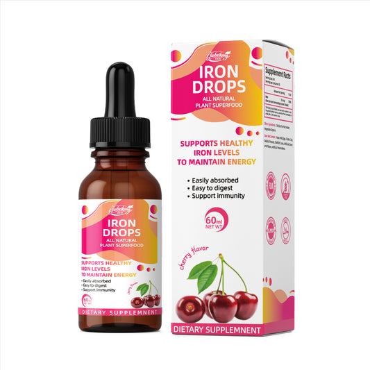 healthcare supplement natural iron liquid drop