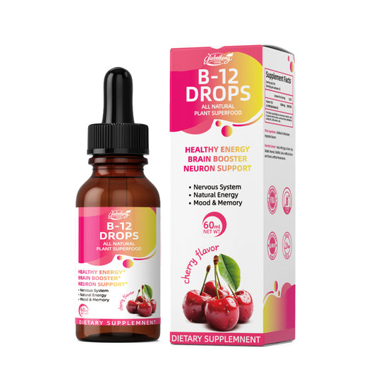 B12 vitamin and supplement wholesale energy booster support liquid drops