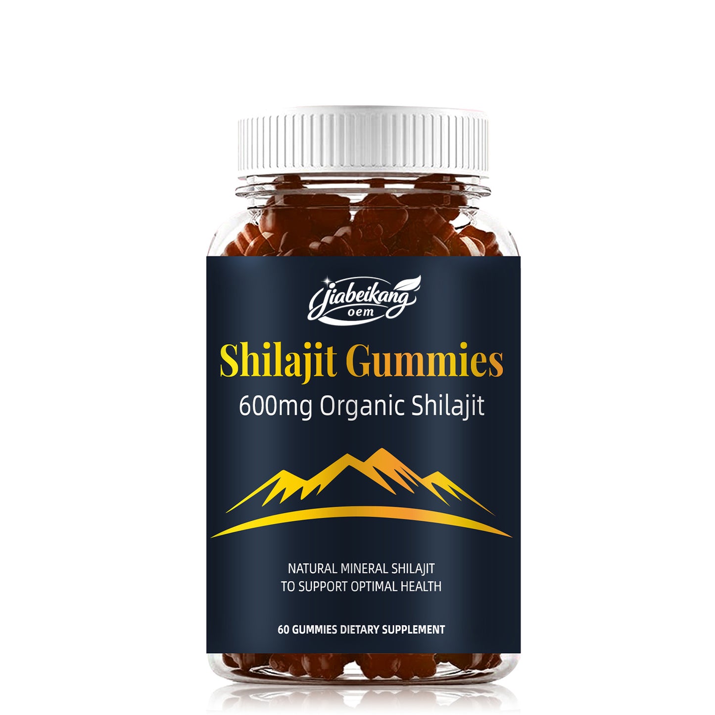 600mg Original Pure Himalayan Increases Energy Immune Support Herbal Health Supplement Shilajit Gummies