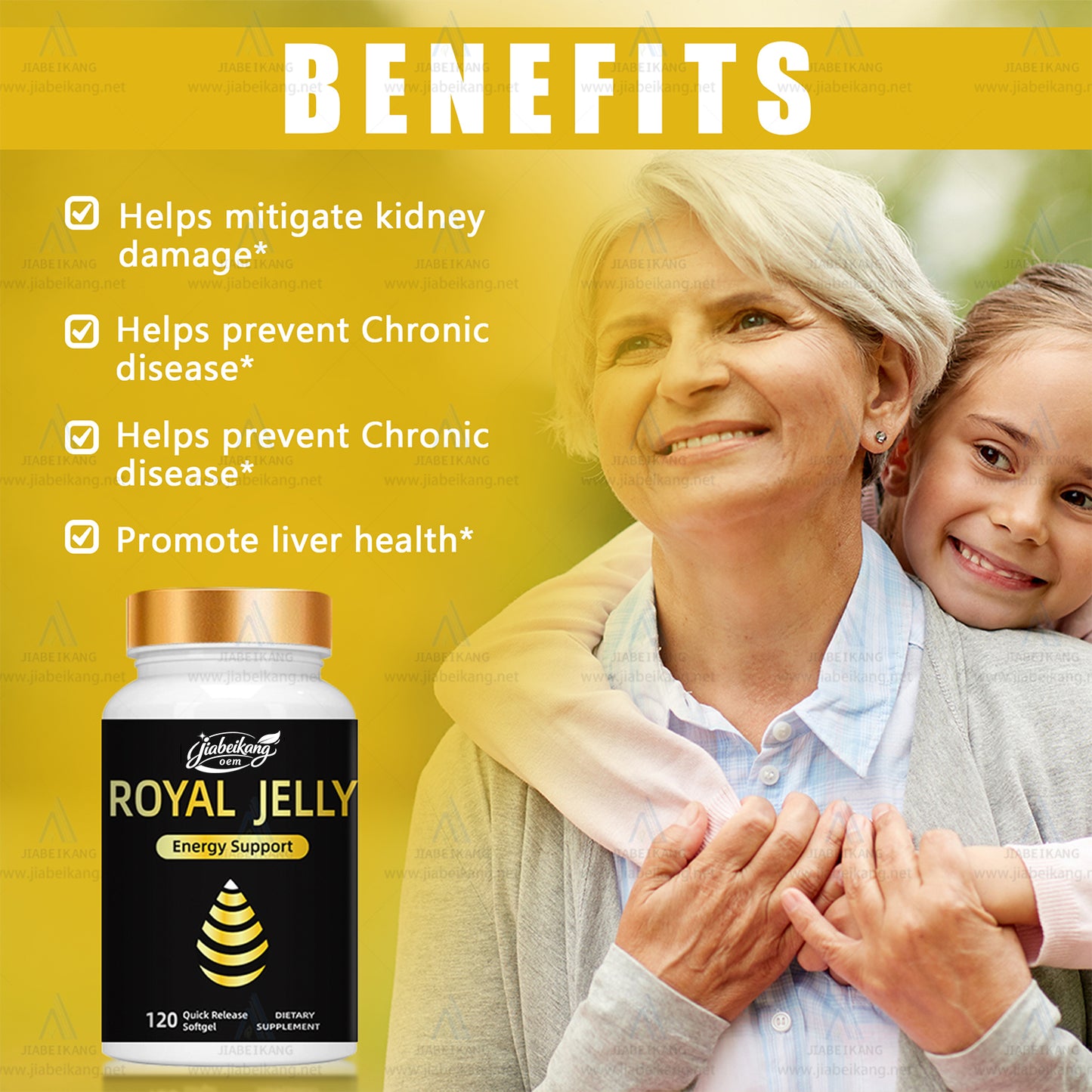 Health Products Royal Jelly Supplement Softgel Capsules