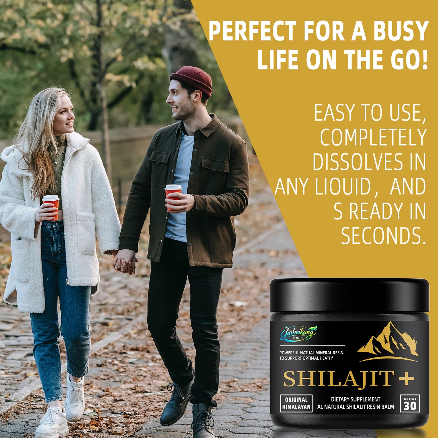 30 Grams Shilajit Pure Himalayan Organic Shilajit Resin Gold Grade Natural Shilajit Resin with 85+ Trace Minerals & Fulvic Acid