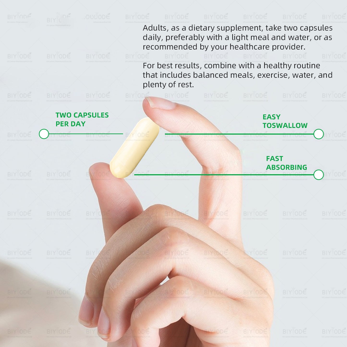 custom logo label supplement manufacturer Promotes intestinal health psyllium husk powder capsules