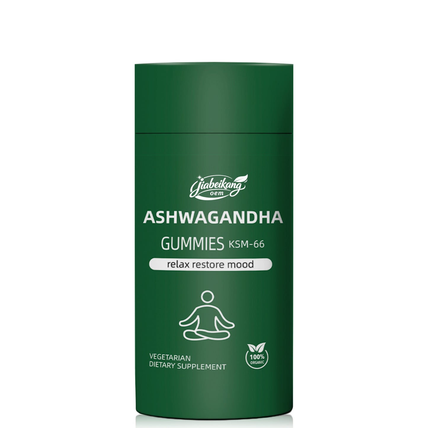 new design wholesale ksm-66 ashwagandha fast shipping improve sleep mood support gummies