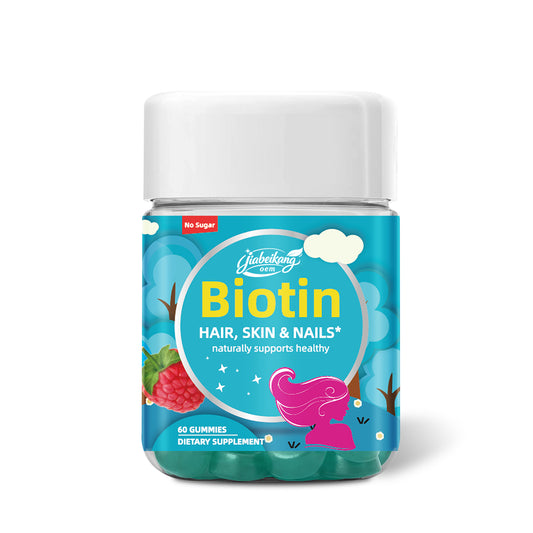 Ready Stock Fast Shipping Biotin Gummies Boost Immunity Power Skin Hair & Nail Health multi vitamin Supplement