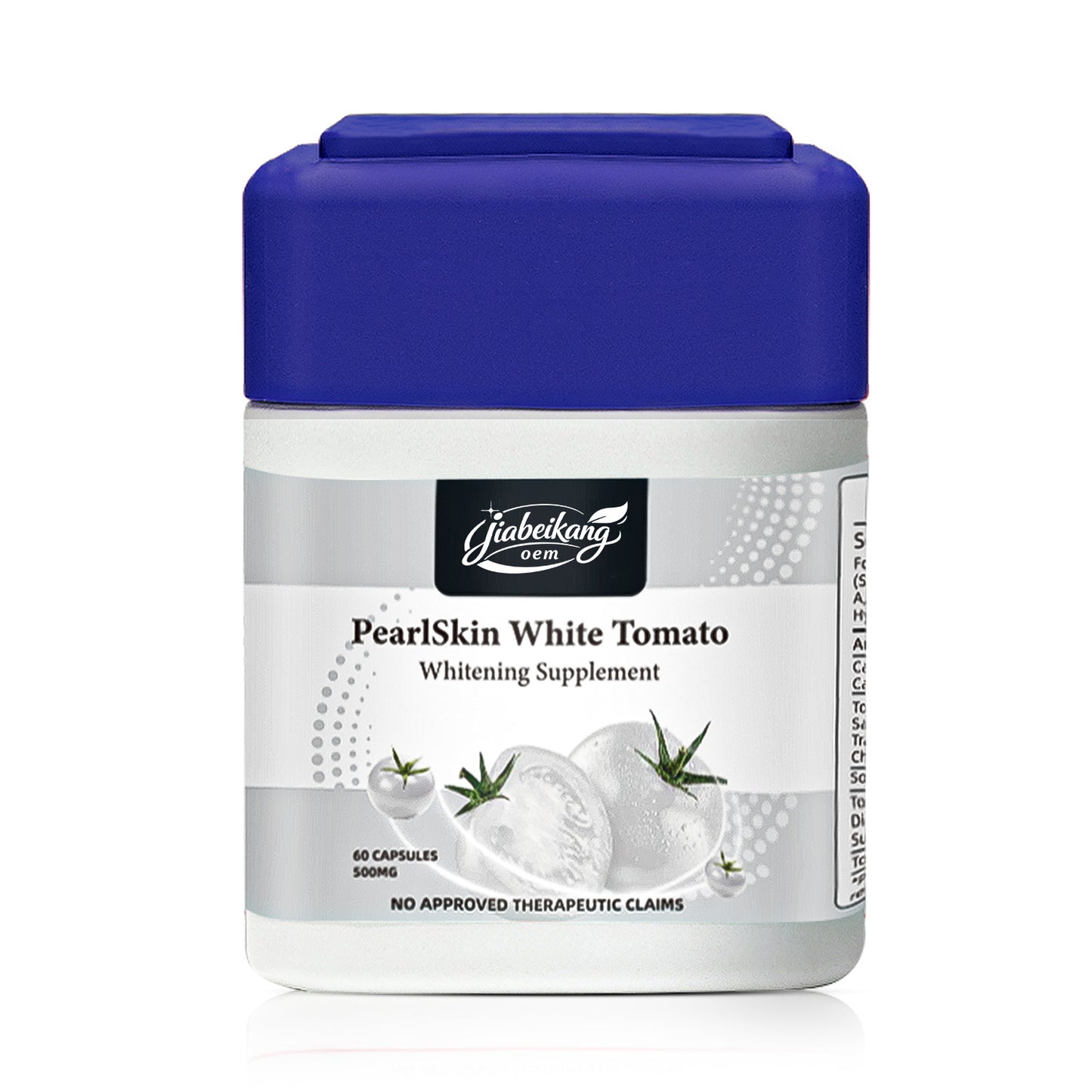 Skin whitening supplement white tomato capsules