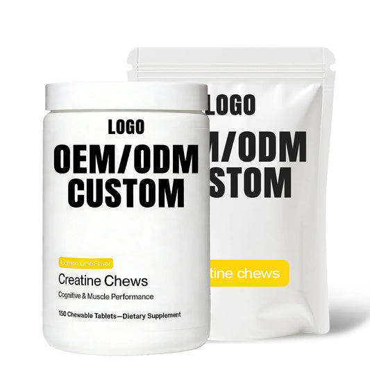 Private Label Creatine Chewable Tablets | Full OEM ODM Customization Support