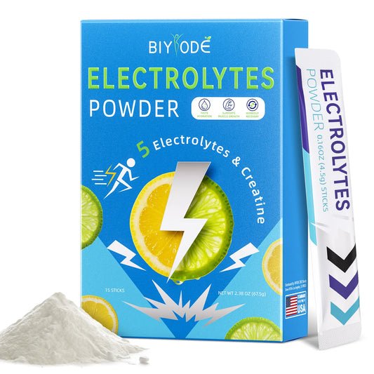 BIYODE Electrolytes Powder – Daily Hydration & Sports Recovery Drink Mix
