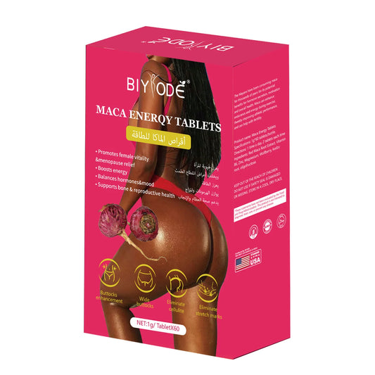Wholesale Maca Tablets Private Label Body Shaping Supplement for Curve Sculpting and Female Daily Energy Support