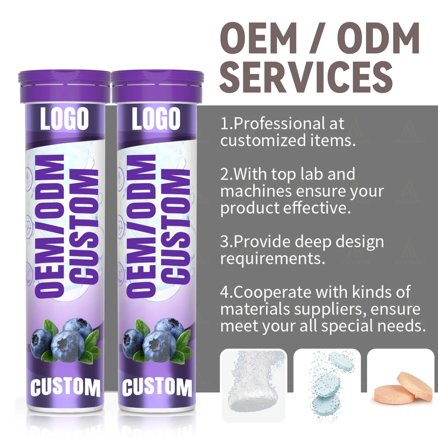 Custom Effervescent Tablet Manufacturing Support for Global Supplement Brands