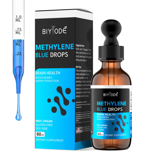 OEM ODM Methylene Blue Drops 2% USP Grade Liquid Supplement Private Label