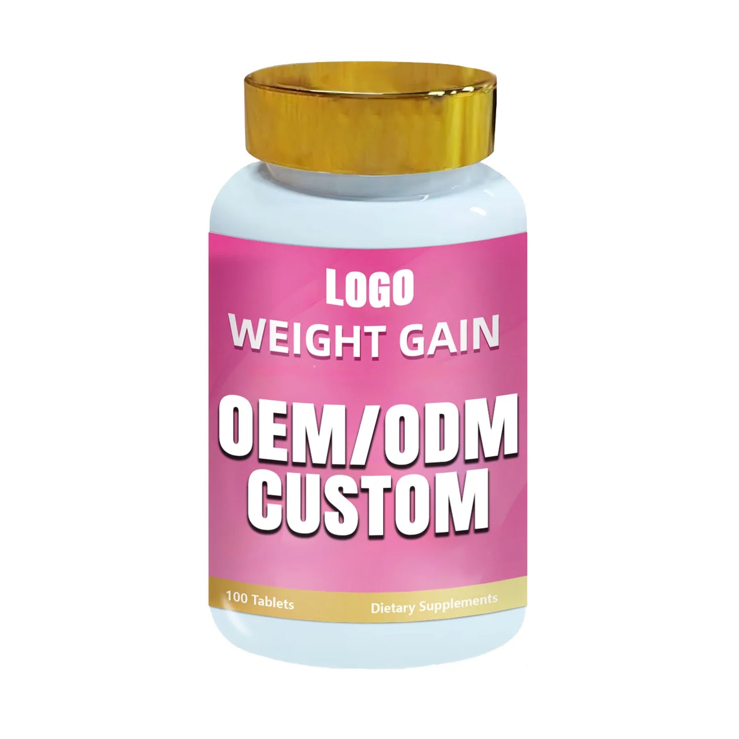 Custom Formula Women Weight Gain Tablets OEM Manufacturer for Private Label Supplement Brands