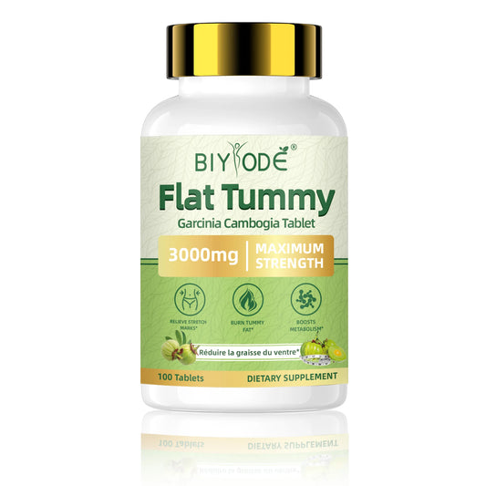 Garcinia Cambogia Dietary Supplement Tablets 3000mg Natural Herbal Extract 100 Tablets OEM Supplier