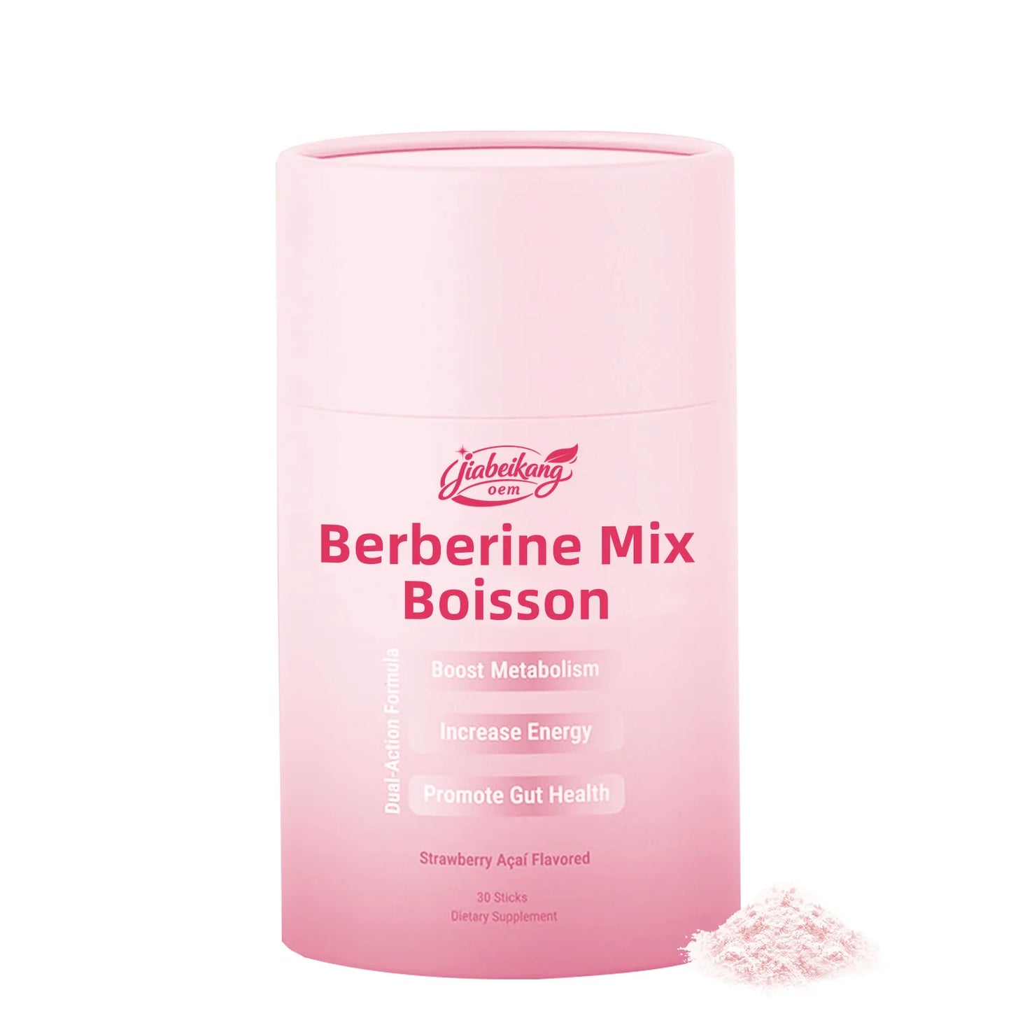 Berberine Herbal Cutting Drink Powder Stick Gut Health & Metabolism Support Formula OEM Private Label Dietary Supplement